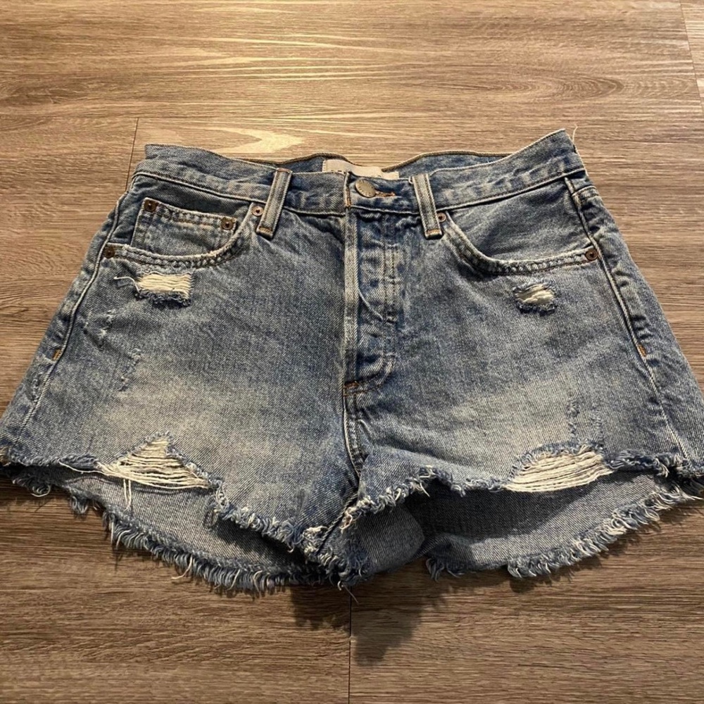 Aritzia Denim Forum Shorts